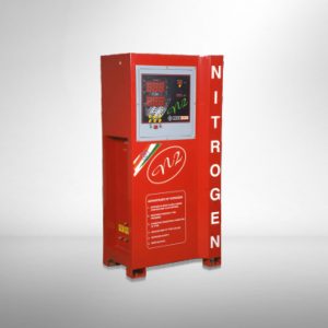 Nitrogen tyre inflating systems
